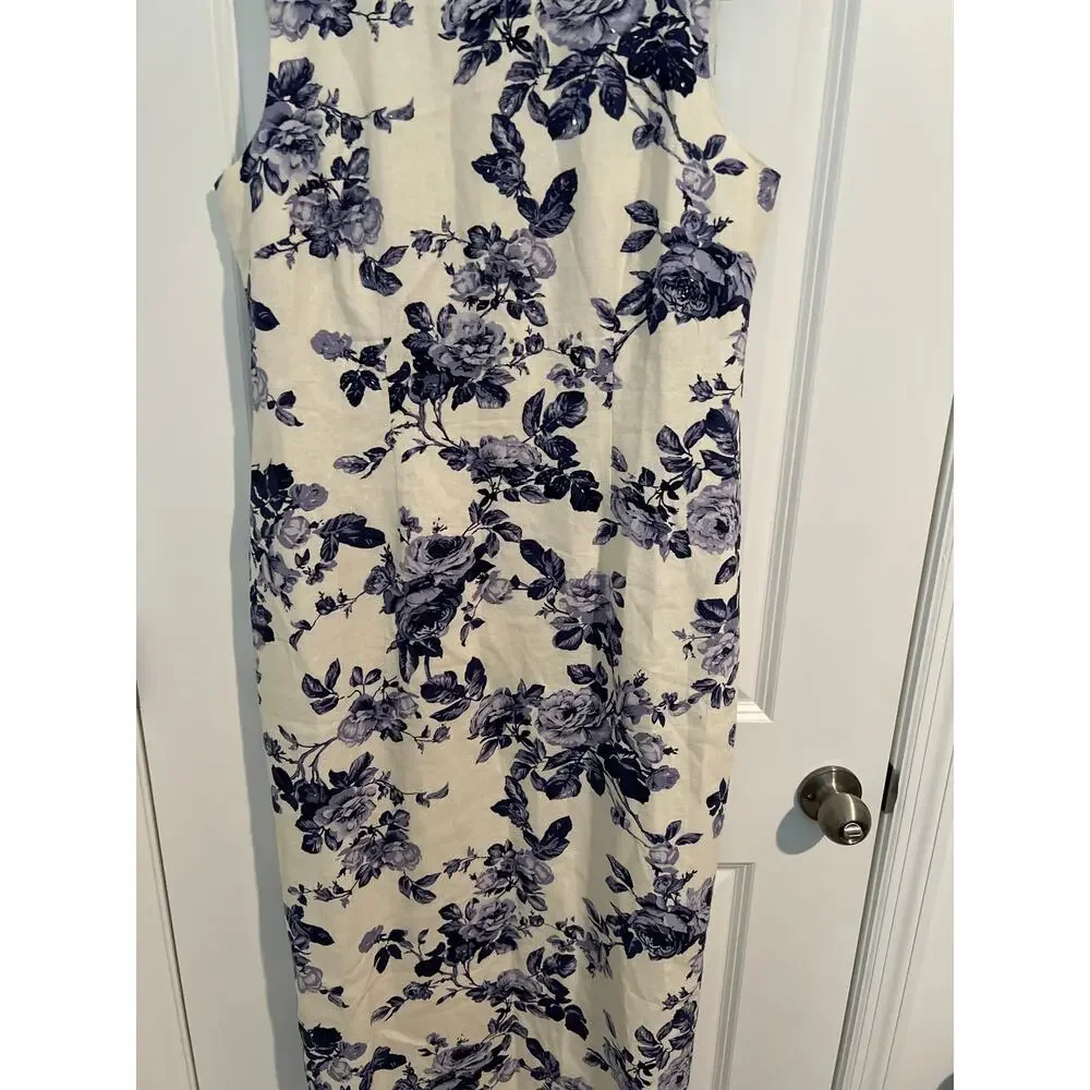 Jessica Howard Linen Blend Dress – Size 12 - Picture 5 of 8
